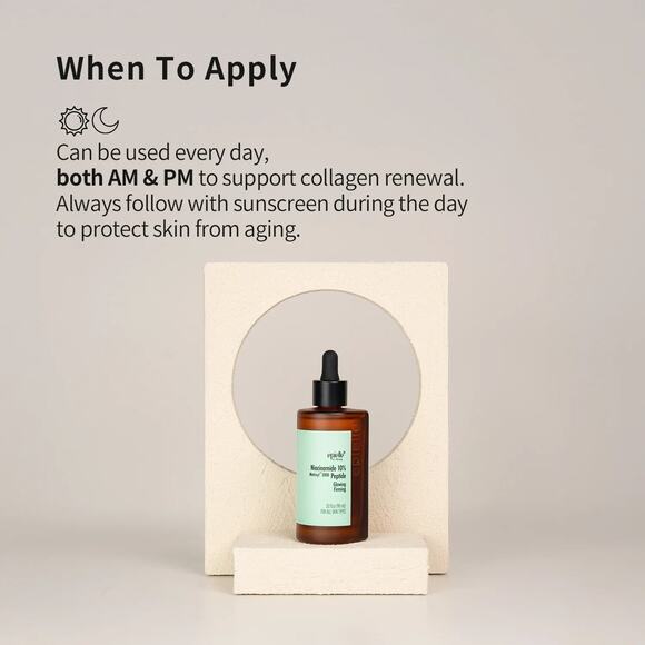 EPIELLE K- Beauty Complex Niacinamide 10% Serum | Matrixyl 3000, Peptide 3.0 oz - Picture 9 of 13